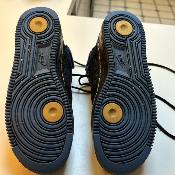 Air Jordan Fusion 20 black university blue retro 2008 size 9 - Picture 8 of 16